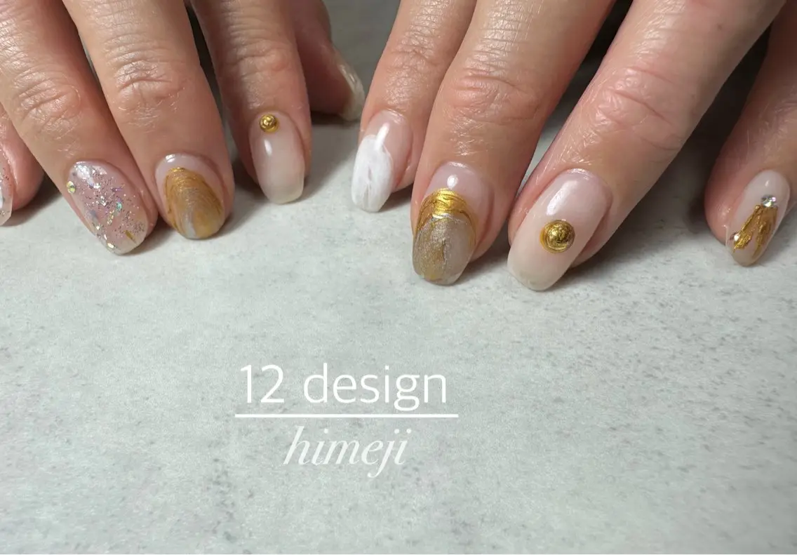ネイル 12 designのネイルデザイン