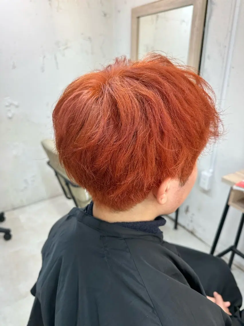 ショート メンズ メンズブリーチ masaya🏁渋谷 カラーモデル募集のヘアスタイル