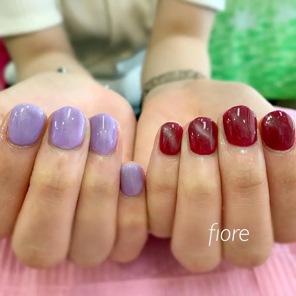 ネイル マグネットネイル fiore みゆきのネイルデザイン