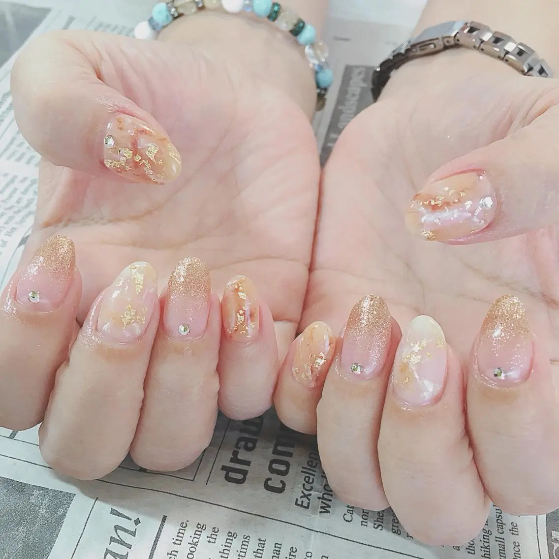 ネイル ハンドネイル ハンドケア 森山 舞のネイルデザイン