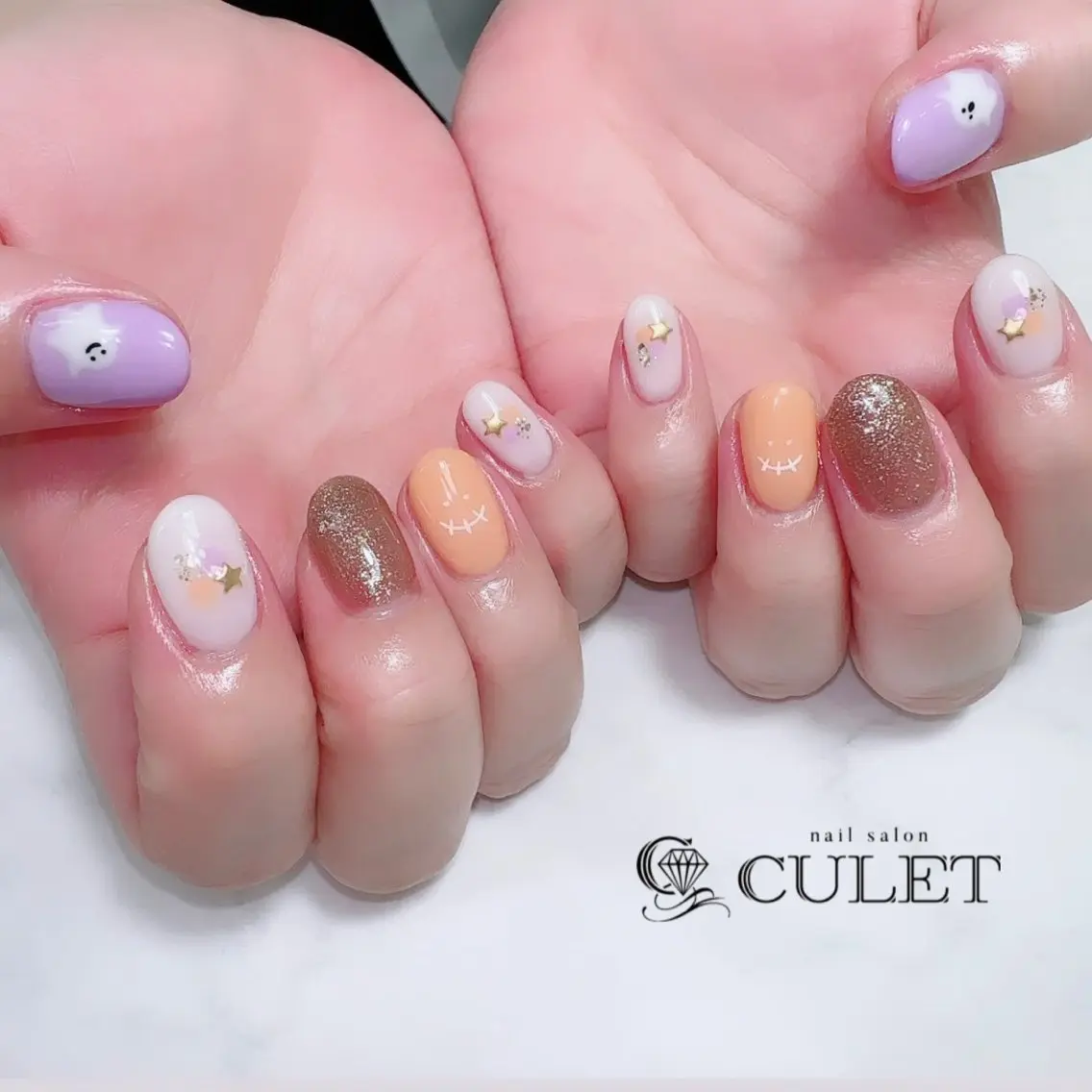 ネイル ハンドネイル CULET NATSU🍀のネイルデザイン
