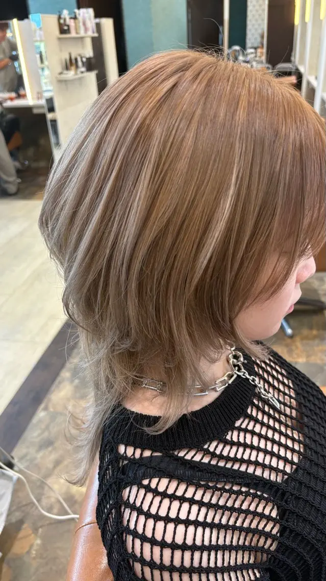 カラー ヘアカラー 🫧美髪&髪質改善 𝔼𝕀𝕄𝕀🫧のヘアスタイル