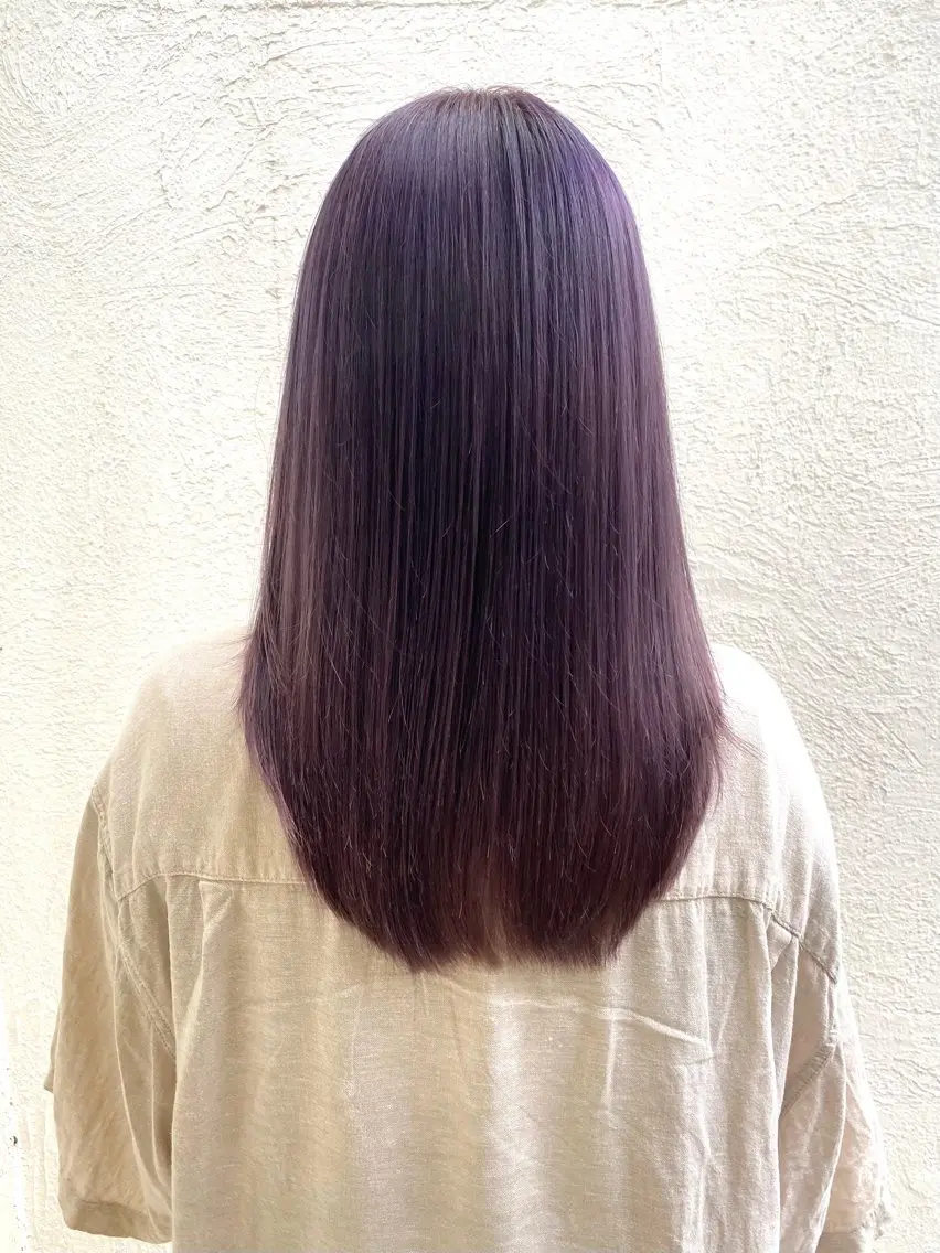 ロング カット 縮毛矯正 【🉐学割】応援📣 ミニモ限定🤩千 田のヘアスタイル