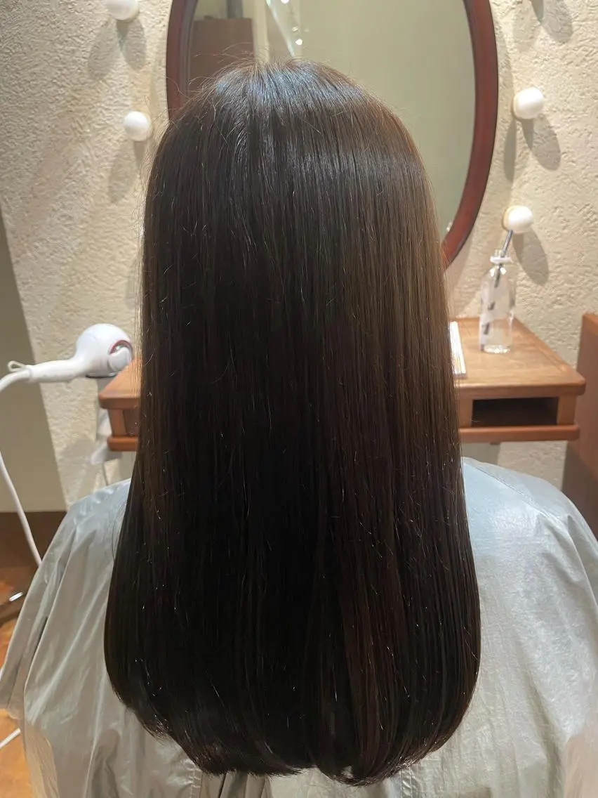 【モデル限定】カット+髪質改善縮毛矯正の写真