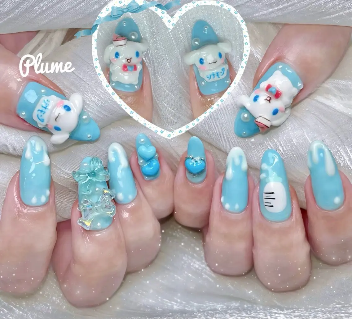 ネイル ハンドネイル plume nail ☆韓国ネイルのネイルデザイン