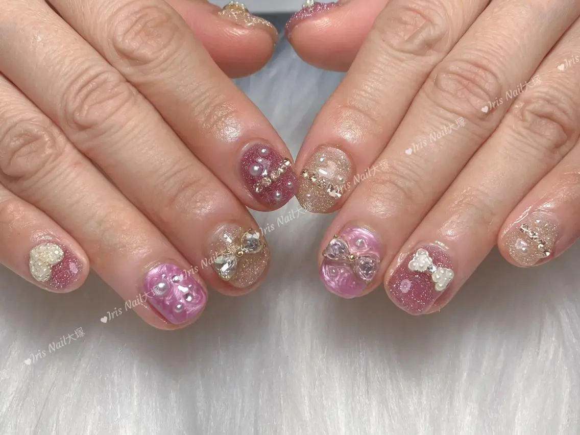 ネイル ハンドネイル ハンドケア 🍒IRIS Nail🌸のネイルデザイン