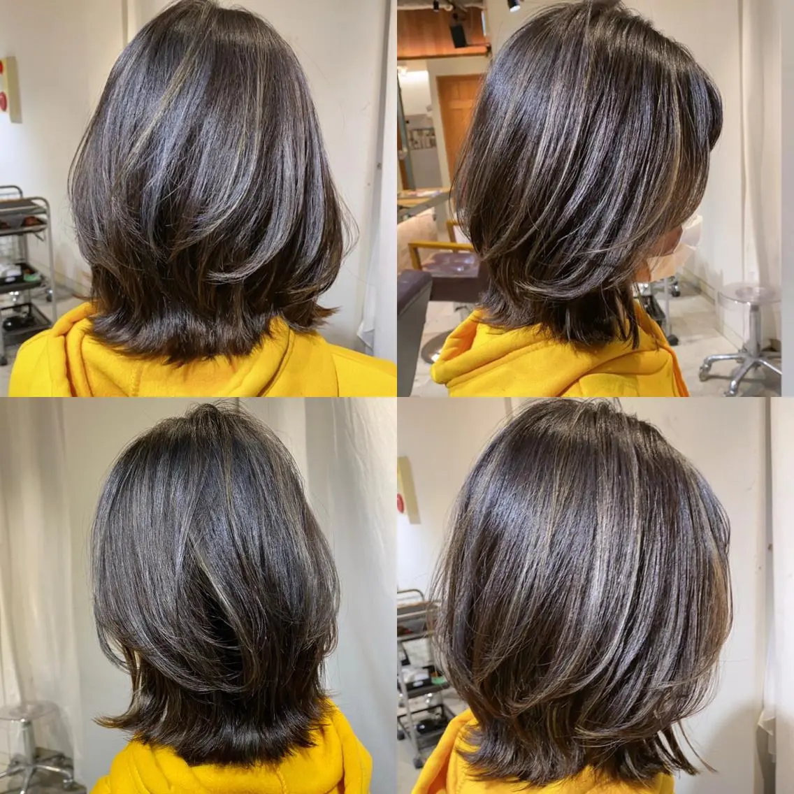ショート ショートボブ ベリーショート アッシュ ボブ 外国人風カラー メンズツイスパ ショートフクヤマシンのヘアスタイル