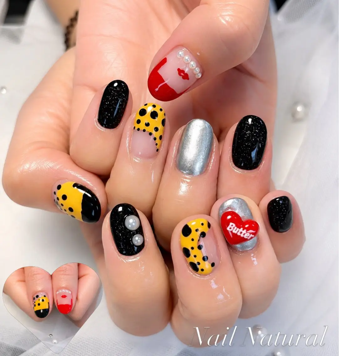 ネイル 持ち込み 夏ネイル ハンドネイル Nail salon Natulalのネイルデザイン