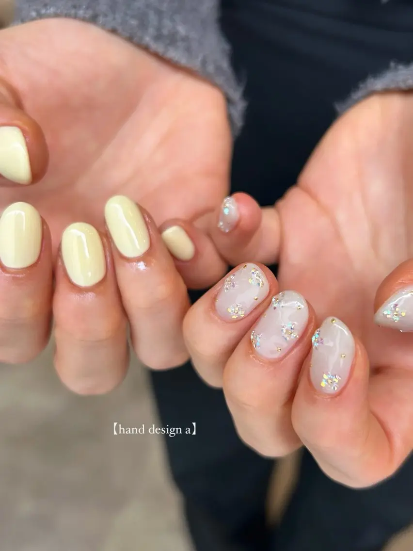 ネイル シンプルネイル Ezura Yumiのネイルデザイン