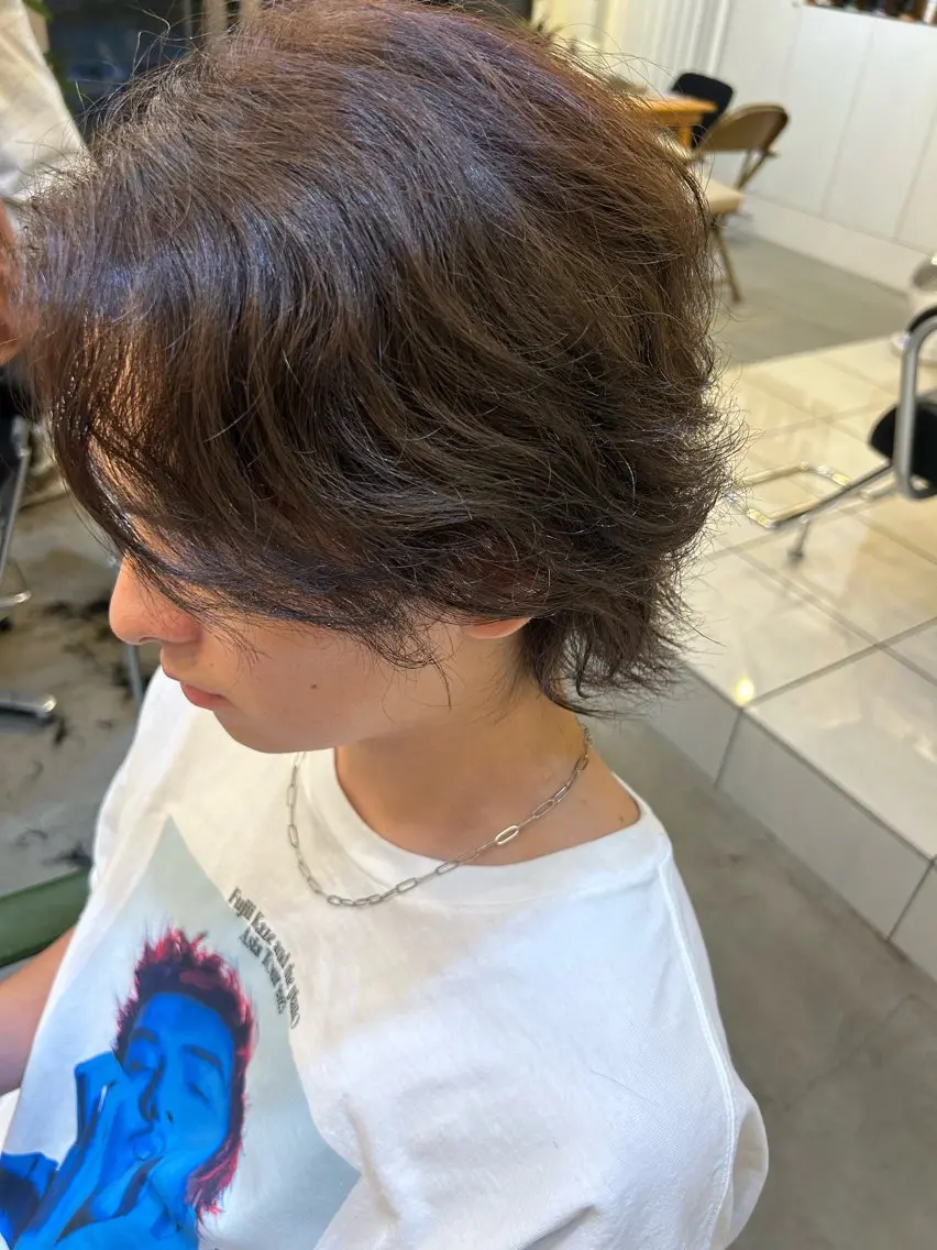 ショート 💐暖色カラー/ レイヤーりゅーき💐のヘアスタイル