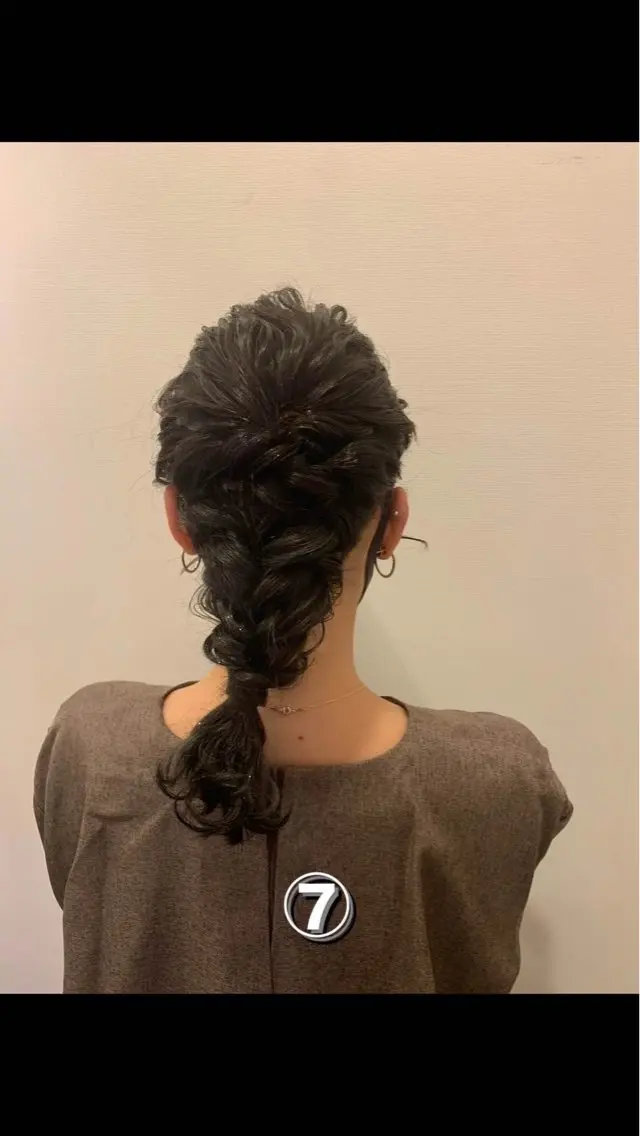 ヘアアレンジ Yu inaのヘアスタイル