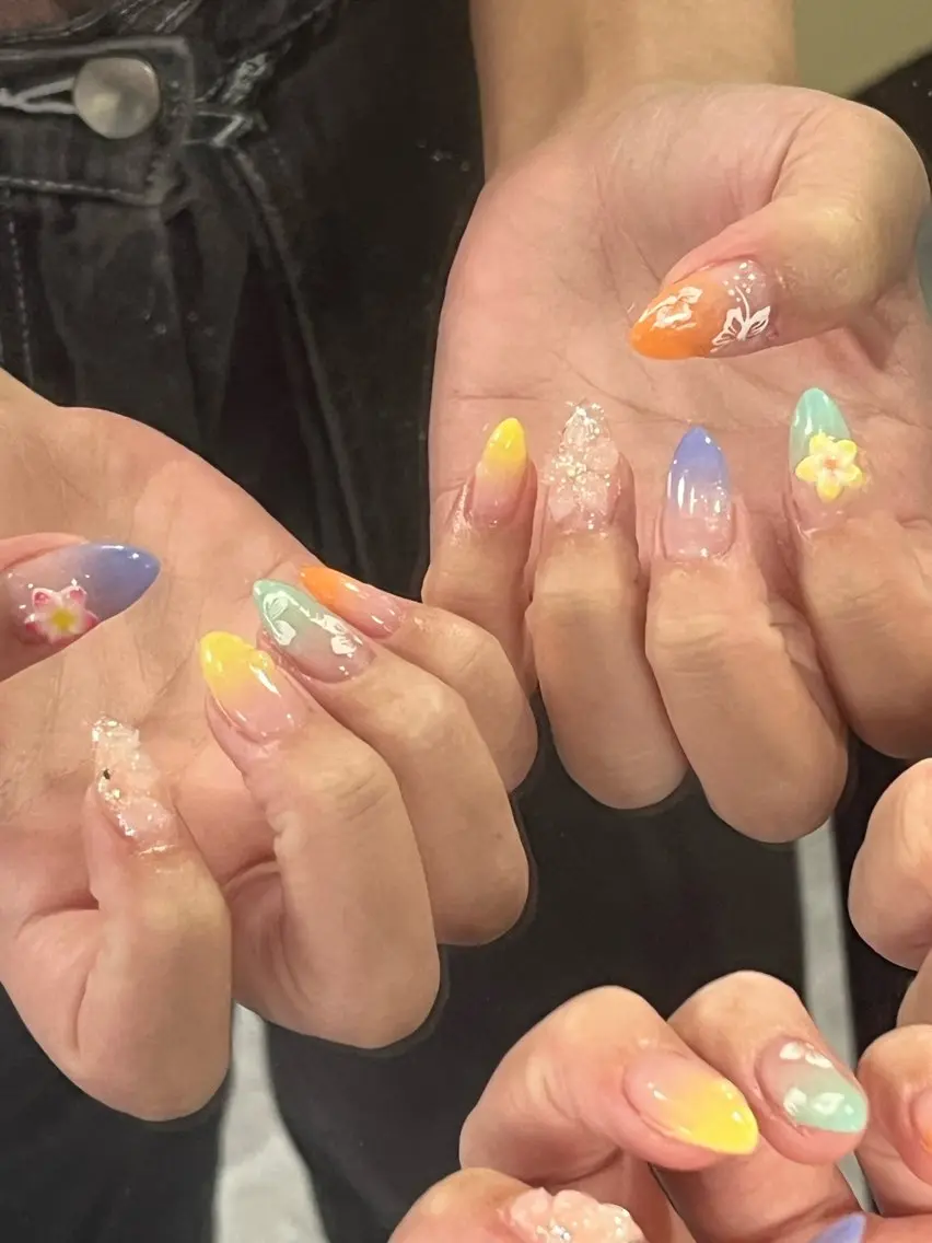 ネイル ハンドネイル NailByua 武蔵新城徒歩4分のネイルデザイン