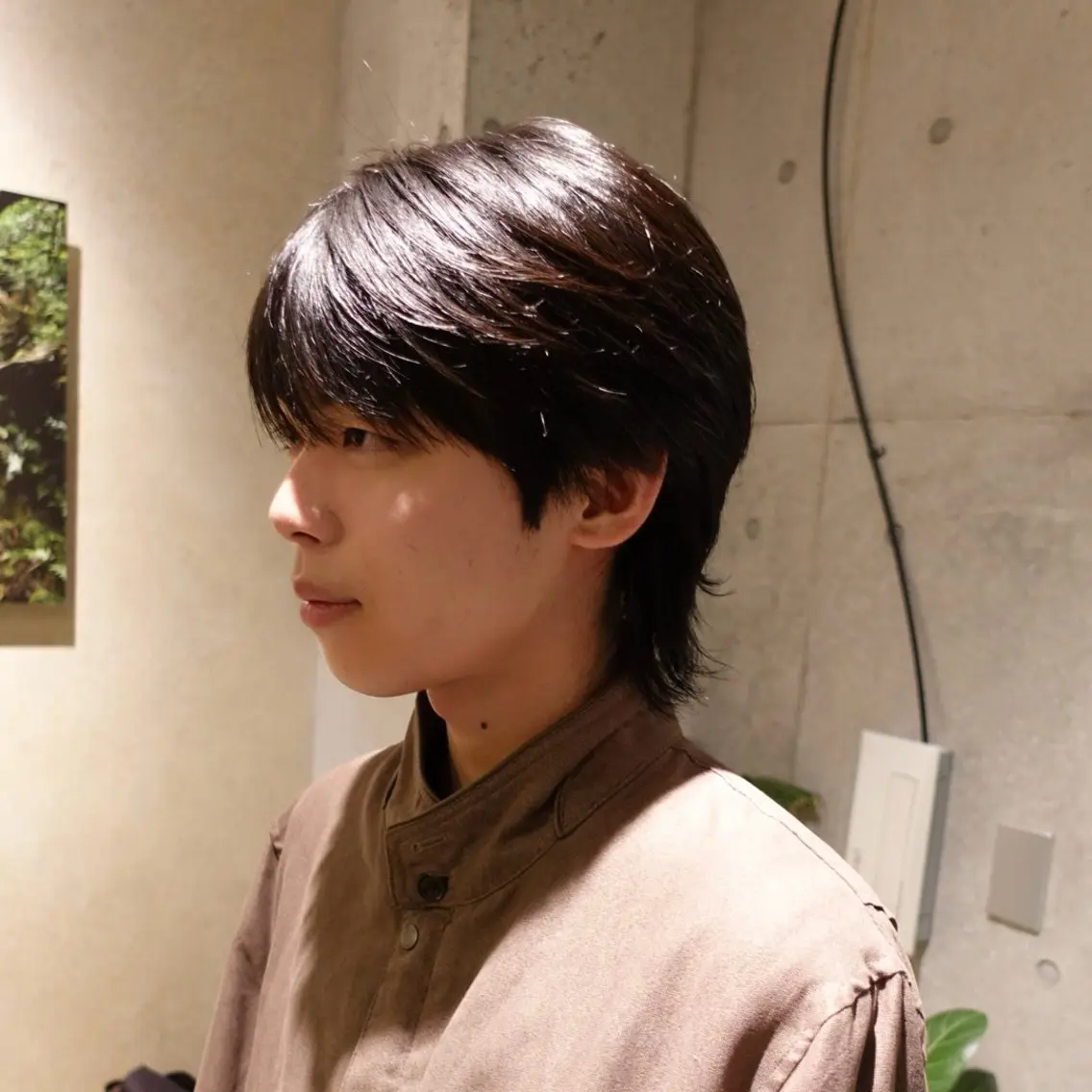 ミディアム ウルフカット 骨格・似合わせカット 【原宿】Fukaのヘアスタイル