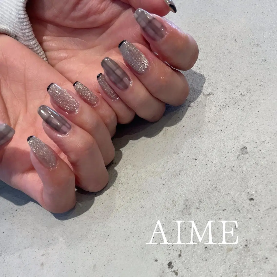 ネイル ハンドネイル AIME (momo)のネイルデザイン