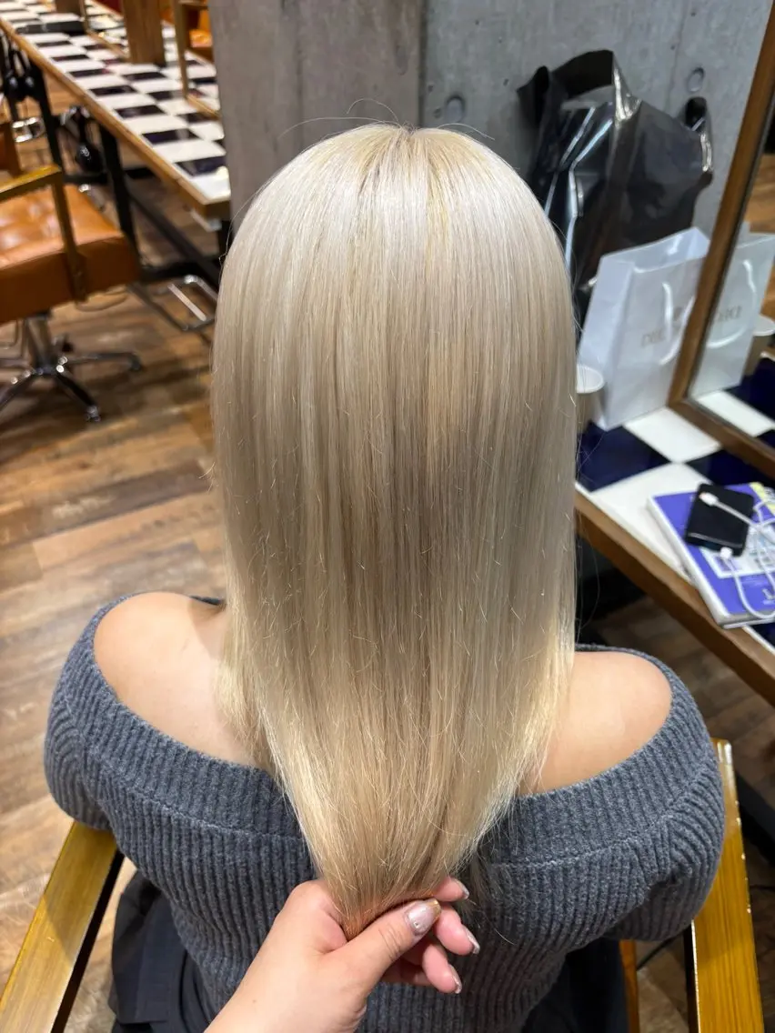 ミディアム ヘアカラー 横浜/うる艶/透明感 KOTOMI🎀🤍のヘアスタイル