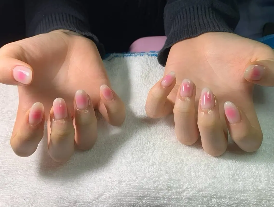 ネイル チークネイル ハンドネイル MHR nailのネイルデザイン