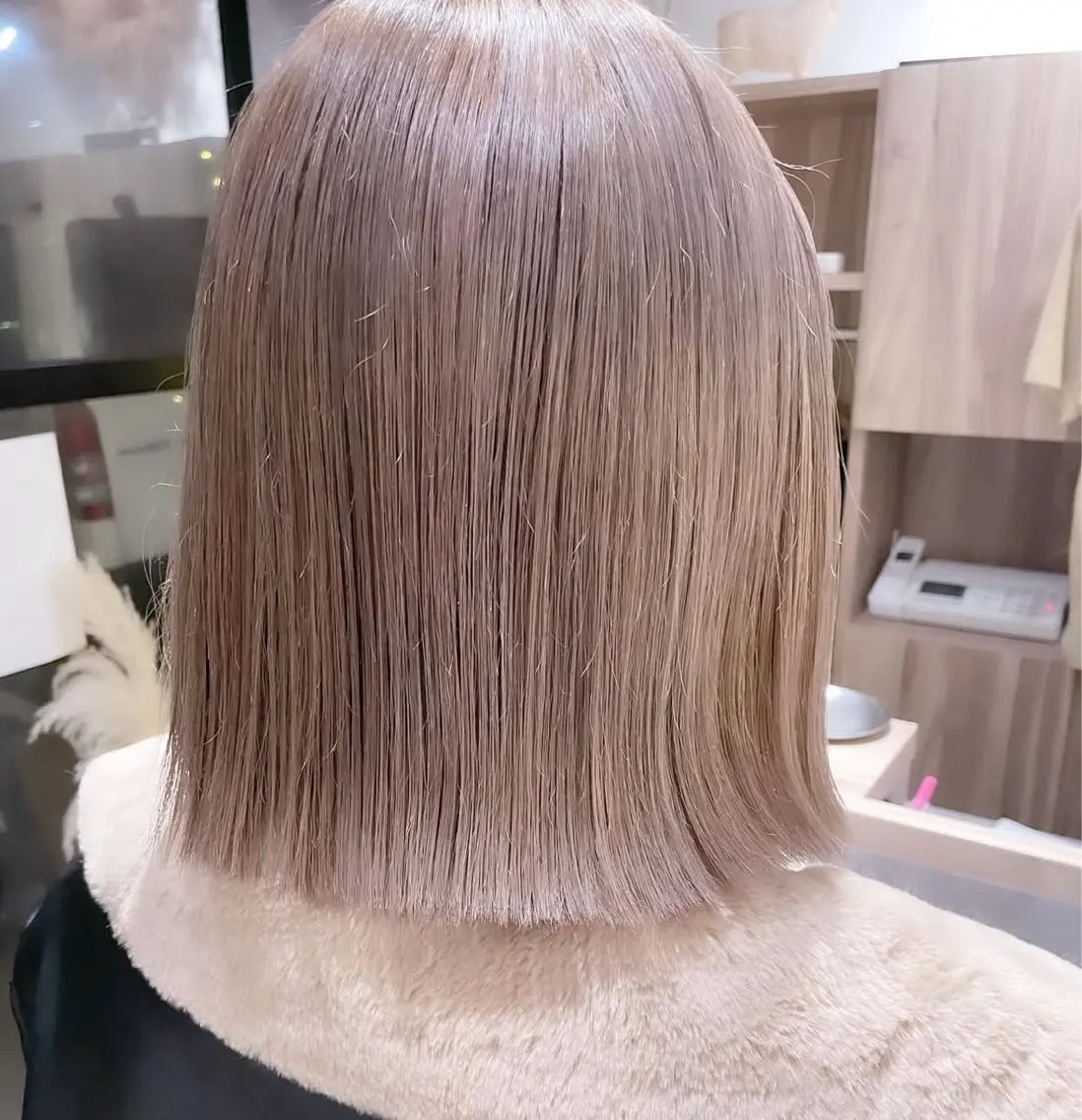 ミディアム ヘアカラー RINA /MaisonINEのヘアスタイル
