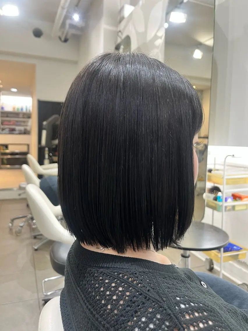 ショート カラー ボブ/透明感カラー ✂️ツムギ♡のヘアスタイル