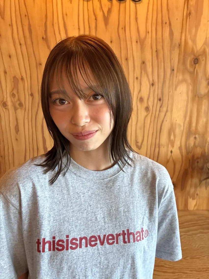 ミディアム ヘアカラー OCHIAI KEISUKEのヘアスタイル