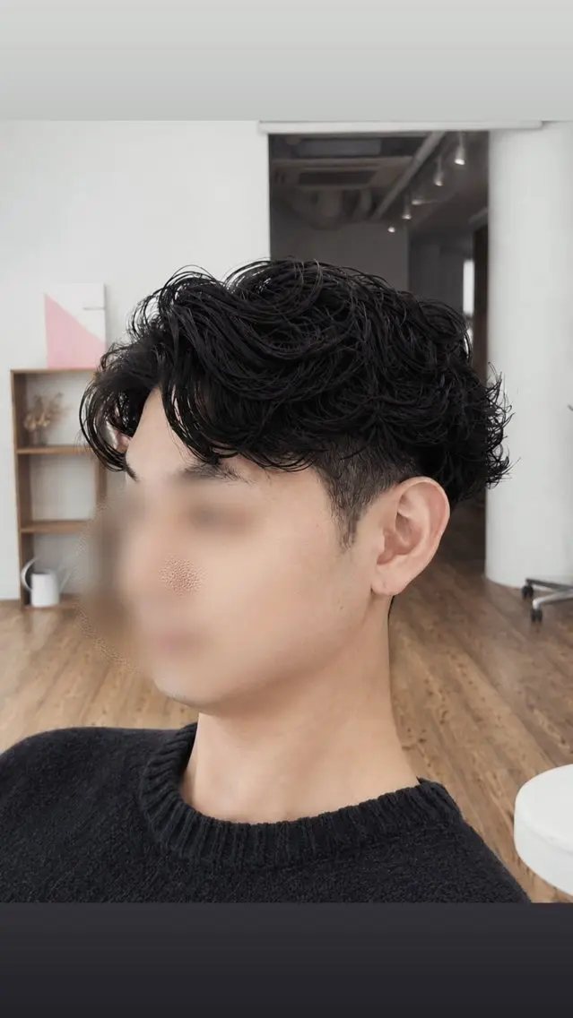 ショート パーマ メンズ メンズパーマ カット パーマ Koki/ メンズヘア特化のヘアスタイル