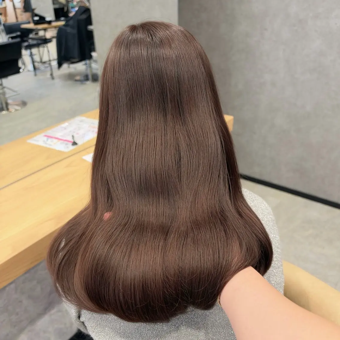 ロング トリートメント カット ヘアカラー すずきなつき 縮毛矯正🐰🌙のヘアスタイル