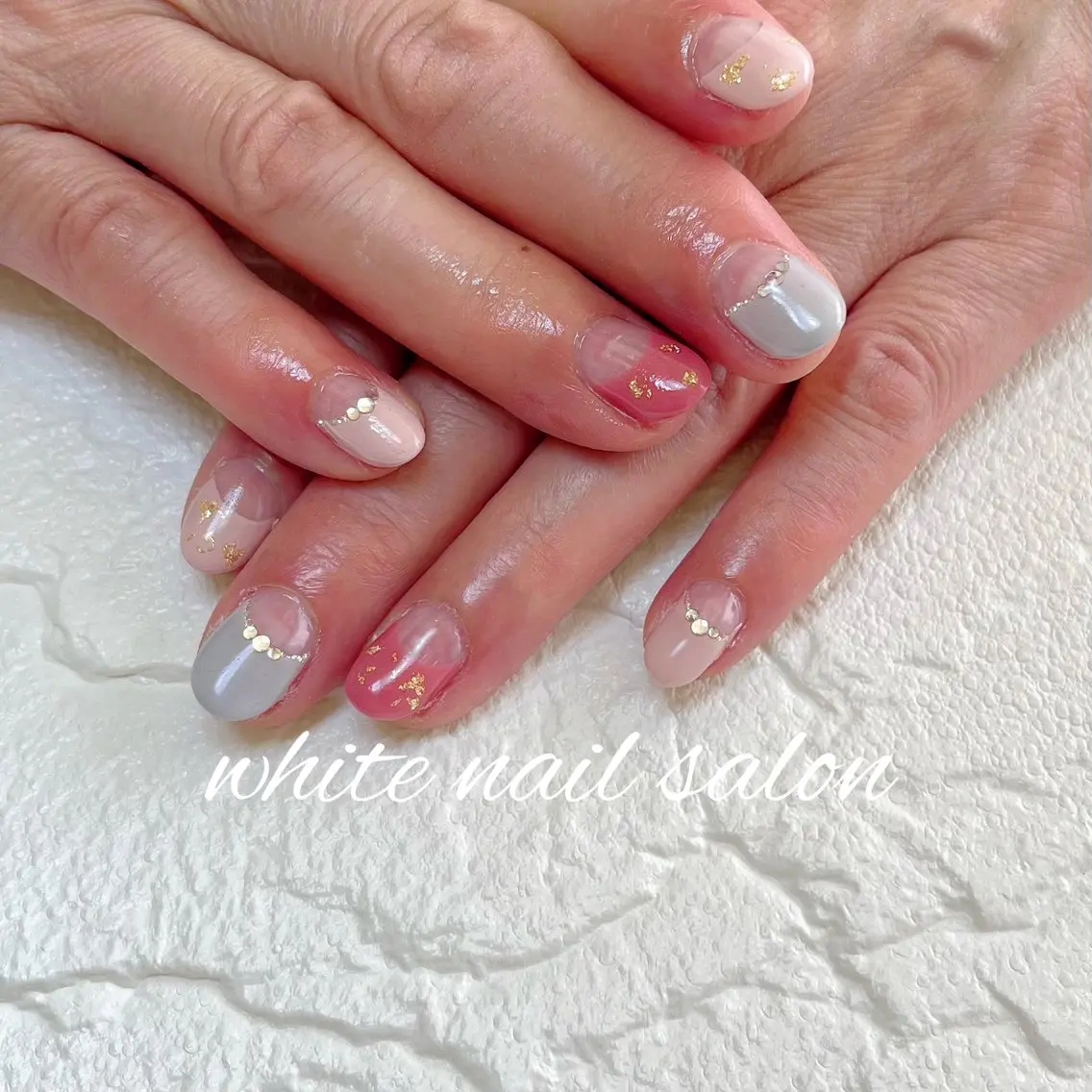 ネイル ハンドネイル white nail salonのネイルデザイン