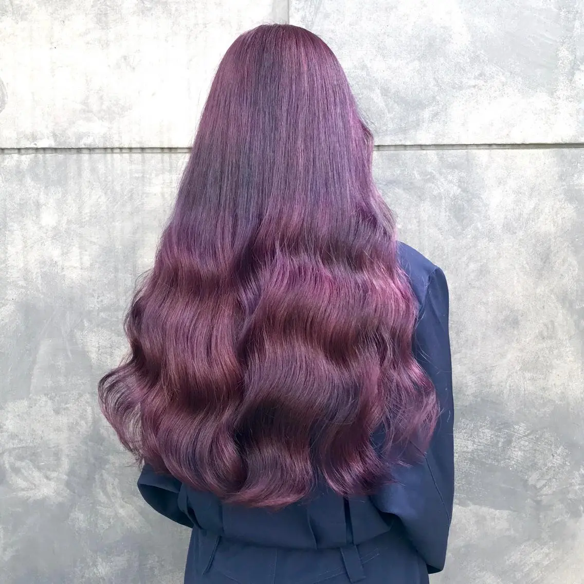 ロング カラー ブリーチ ヨシンモリ ムルギョル巻き 韓国風ヘア シースルーバング K-POP好き美容師 🇰🇷Kai.Yのヘアスタイル