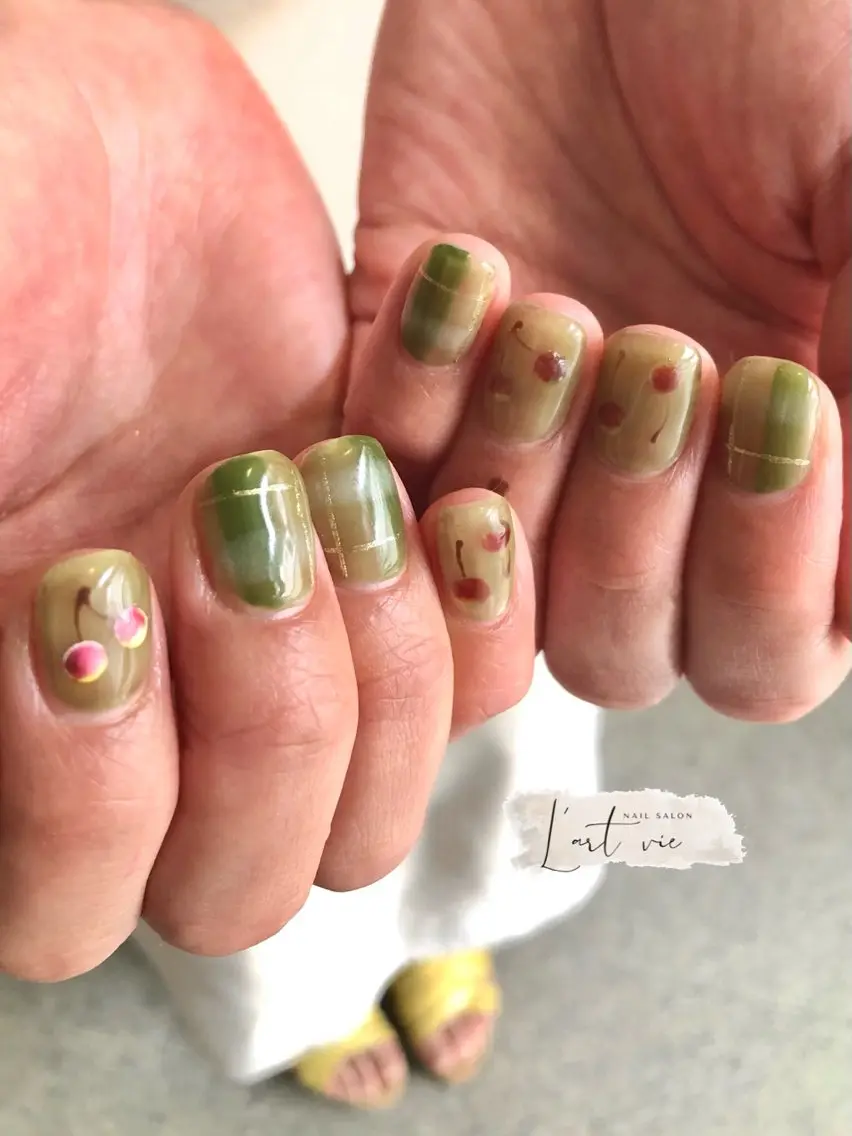 ネイル ハンドネイル NailSalon L’artVieのネイルデザイン