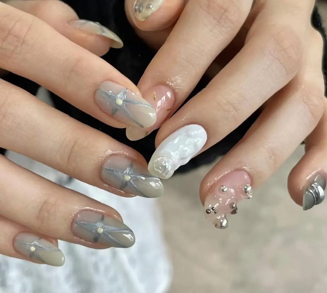 ネイル ハンドネイル Pure&Rich Nailのネイルデザイン