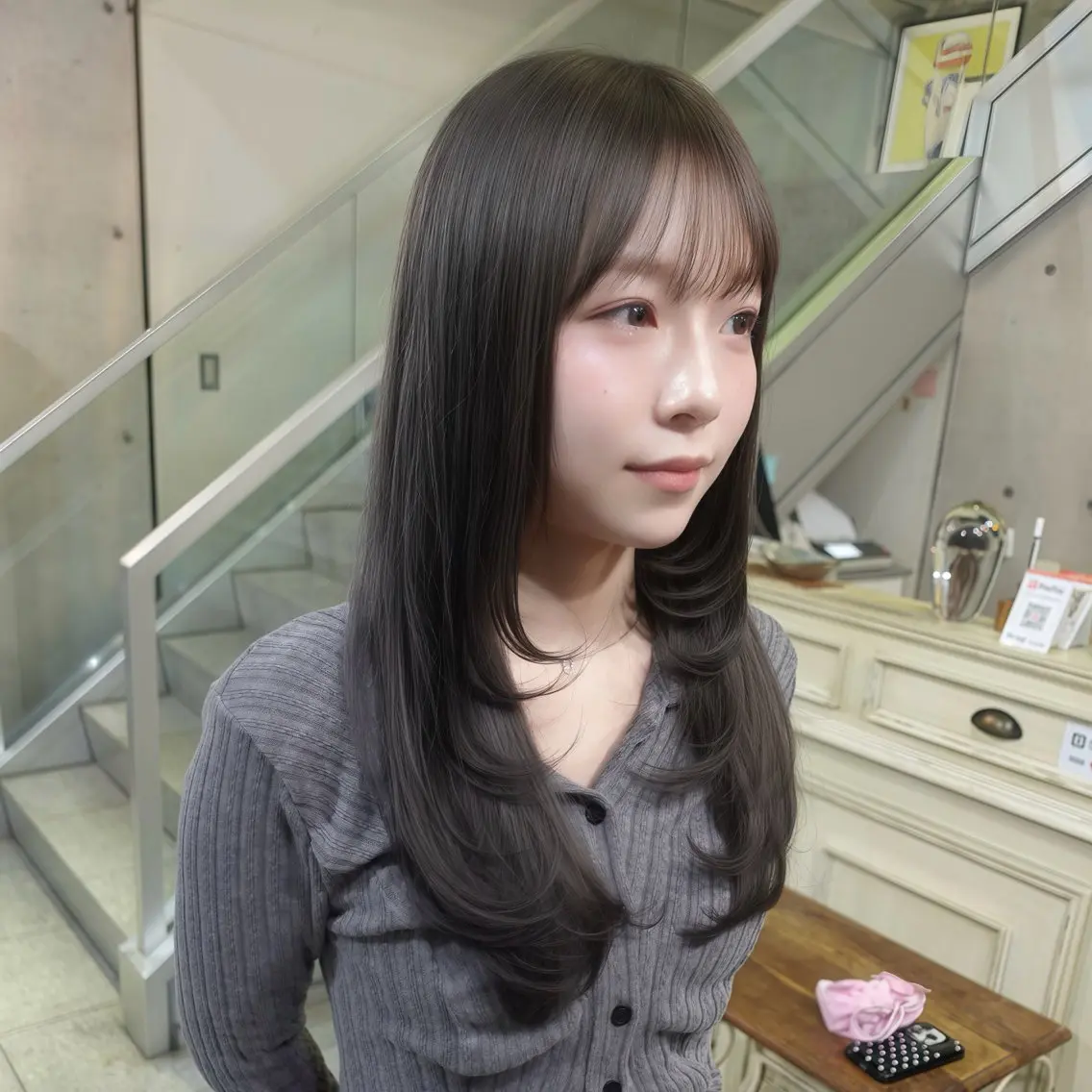 ロング SUZUKI KOMIのヘアスタイル