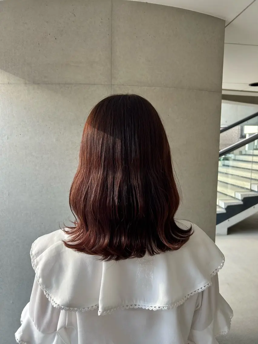 セミロング レナ🧸🤎 アメリシュシュのヘアスタイル