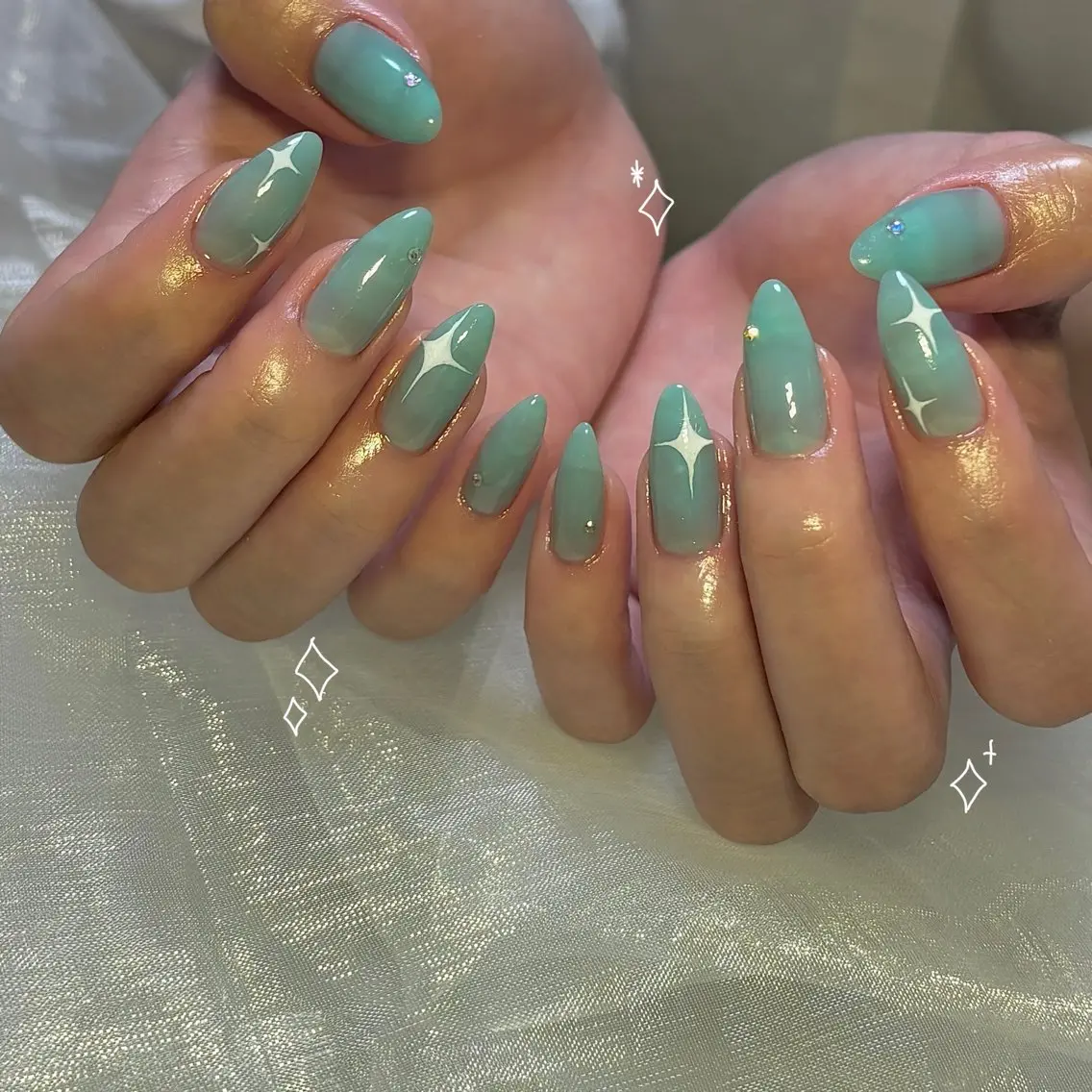 ネイル ハンドネイル Nailsalon BLOOM🌷 山崎のネイルデザイン