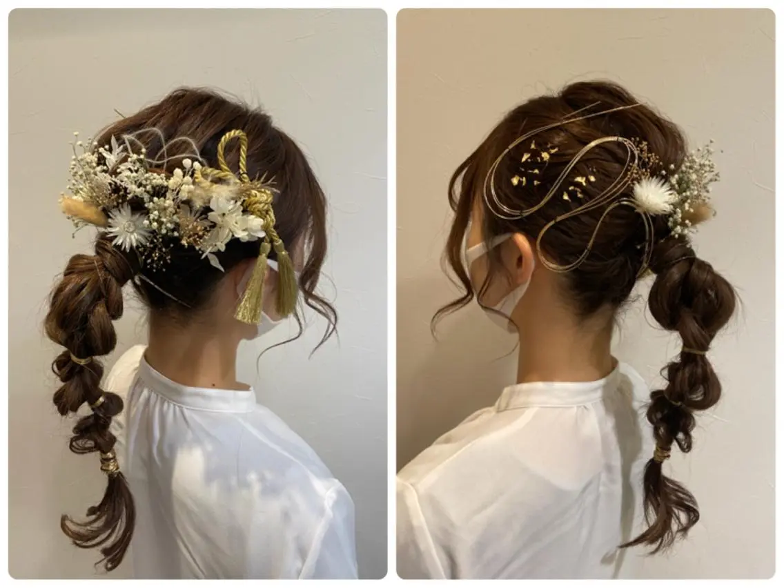ヘアアレンジ 成人式 ヘアセット Total beau ty  Noaloのエステ・リラクイメージ