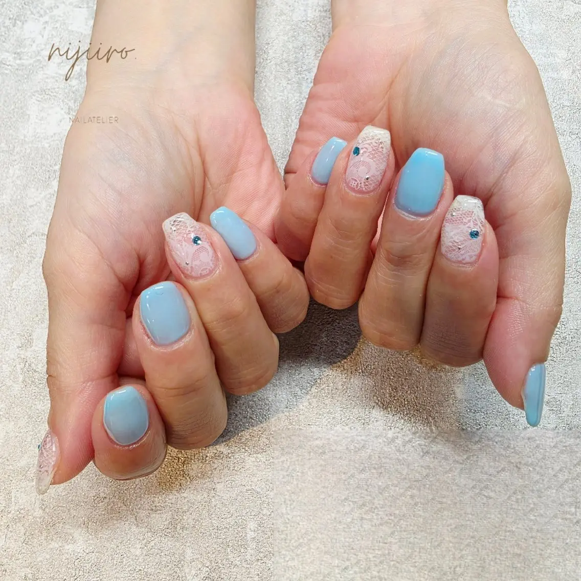 ネイル ハンドネイル nijiiro🌈 サトウのネイルデザイン