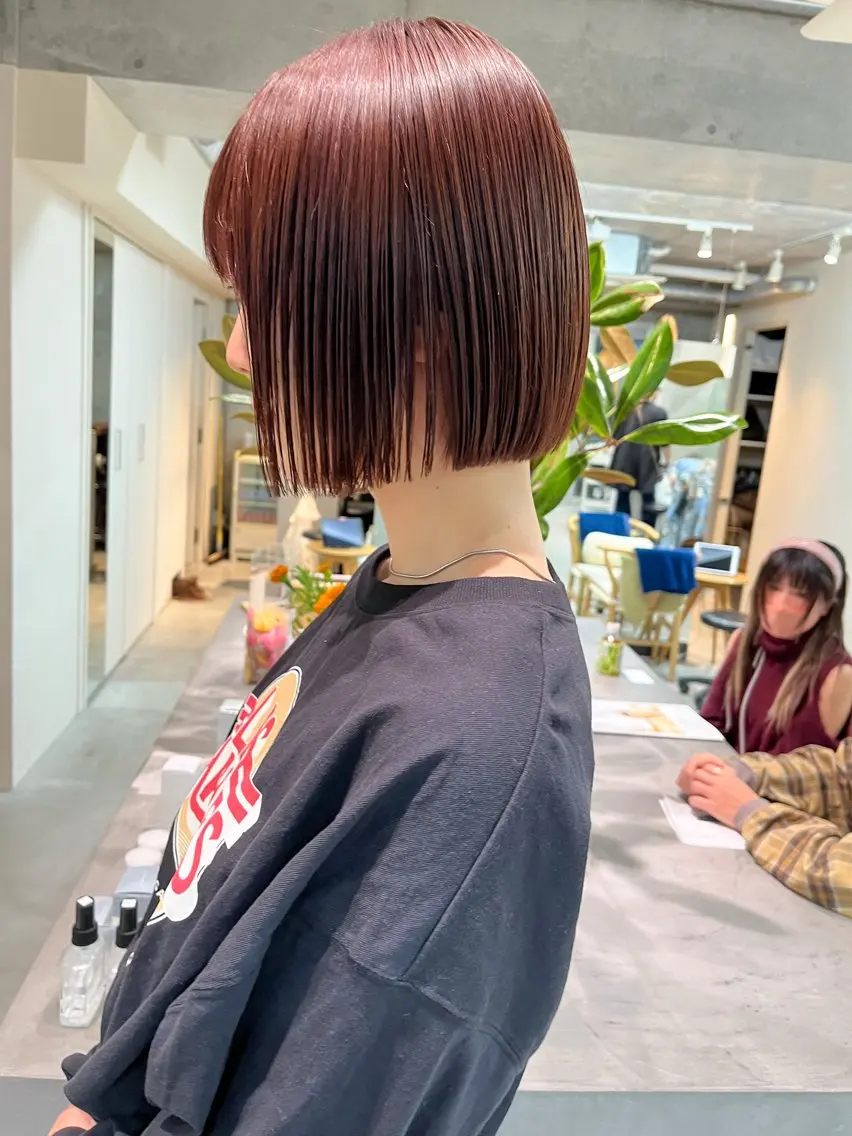 ショート カットモデル募集/ 艶髪ボブ/ショウキのヘアスタイル
