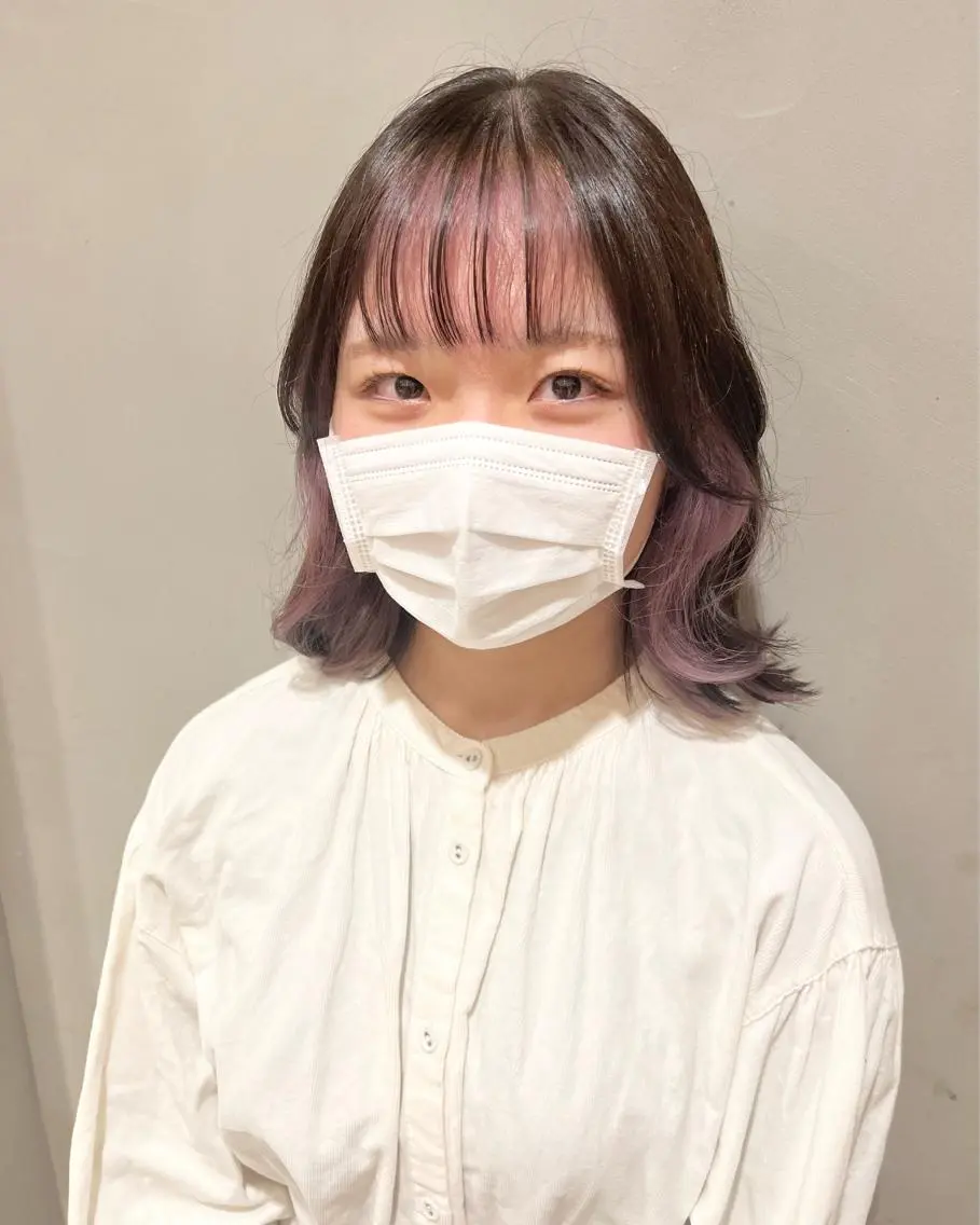 【🐰前髪カット🐰】小顔になる🤍前髪、顔周りのカット(アイロンセット仕上げ付き)の写真