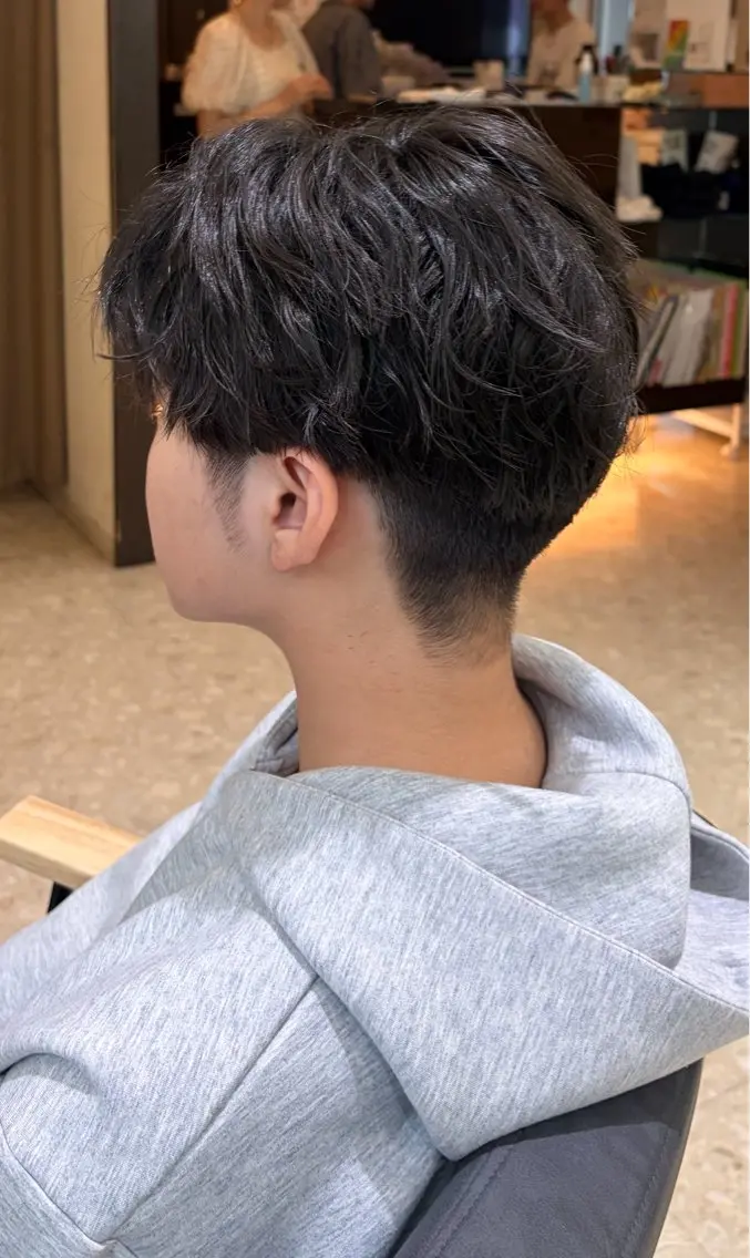 メンズ メンズパーマ 芝淵 日留菜のヘアスタイル