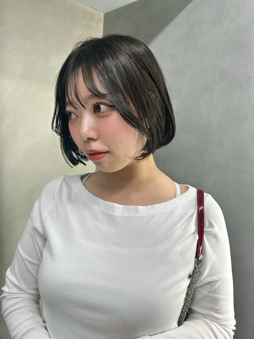 ショート カット トリートメント 木本晴香/髪質改善 /艶カラー透明感のヘアスタイル