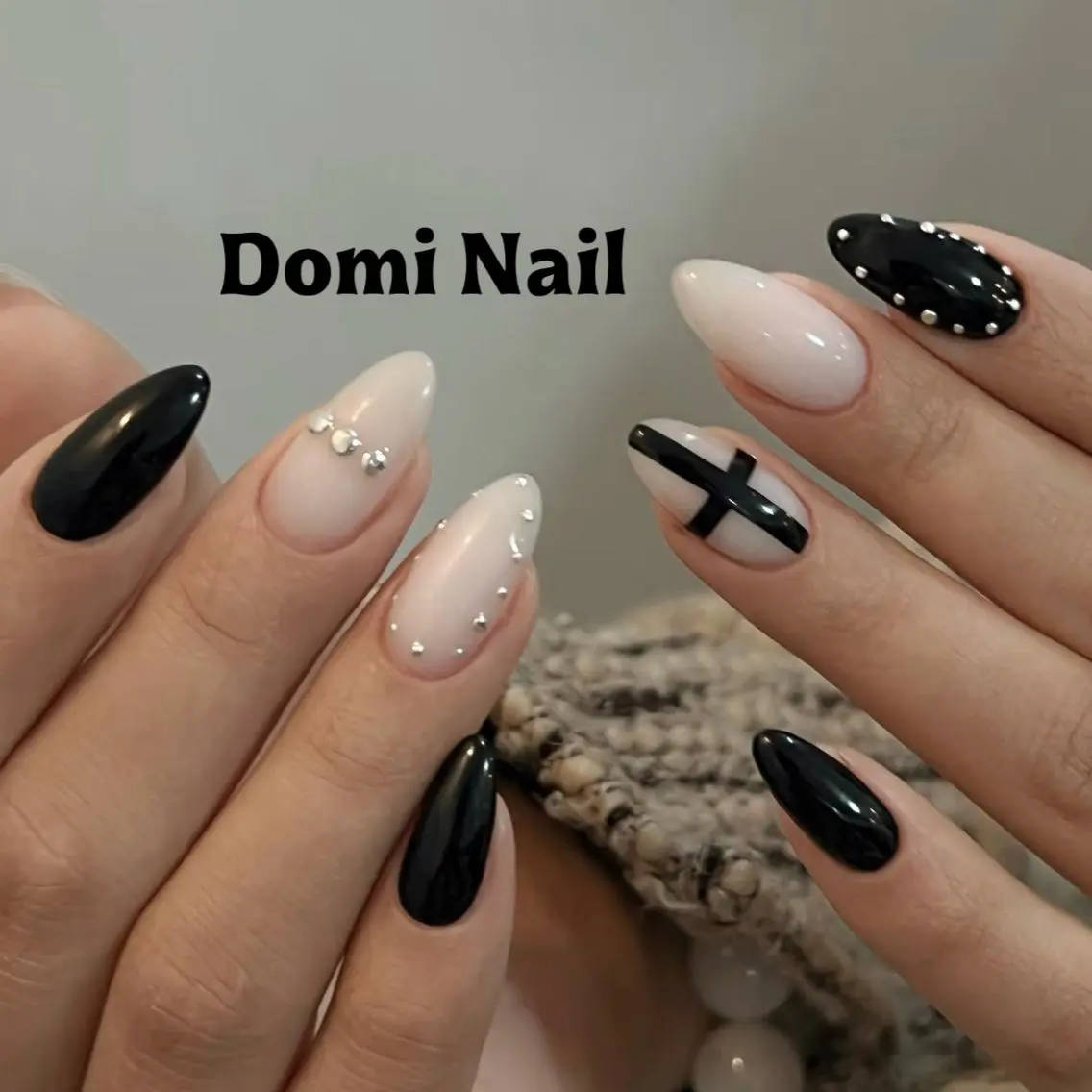 ネイル 持ち込み ハンドネイル 渋谷 Domi Nailのネイルデザイン