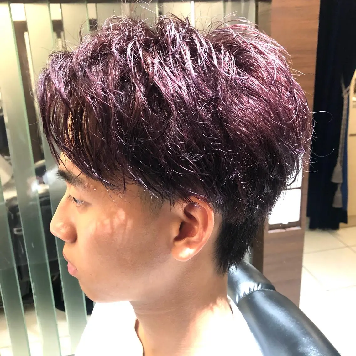 カット＋ダブルカラーの写真