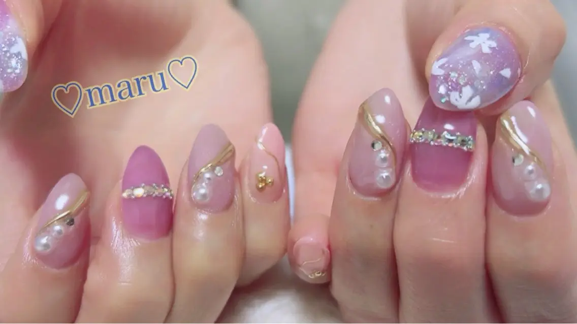 ネイル ハンドネイル フットネイル まるみ ♡のその他イメージ