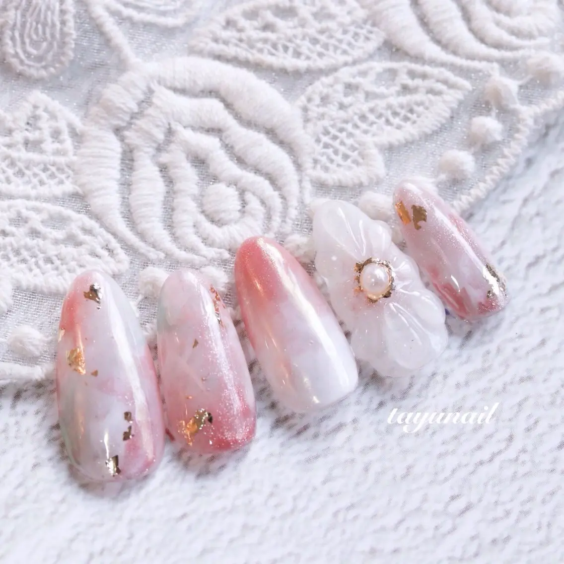 ネイル アートネイル ジェルネイル パラジェル ネイルサロン 【たゆnail】のネイルデザイン