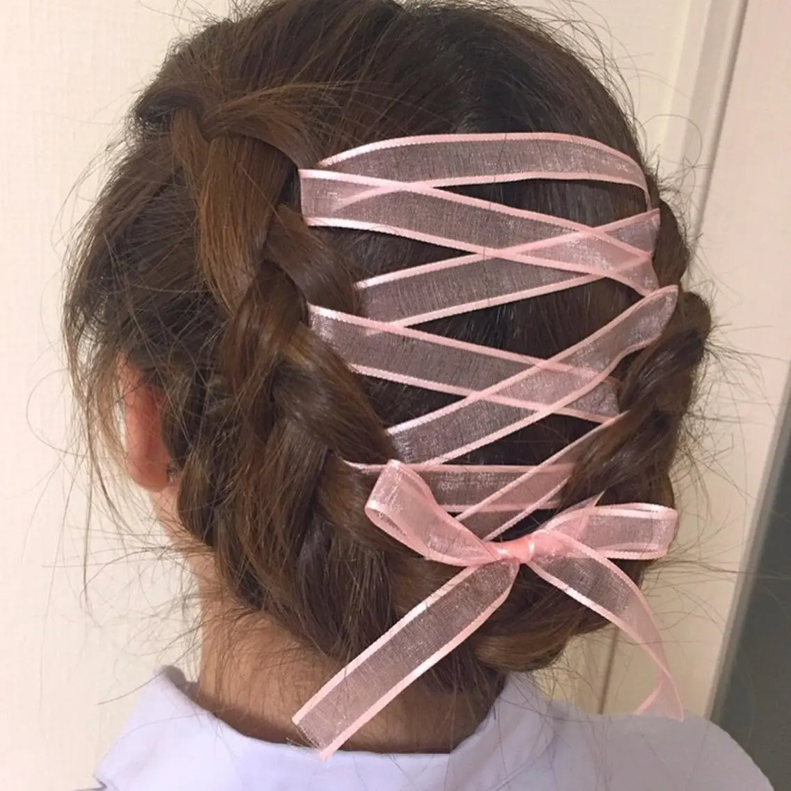 セミロング ヘアアレンジ chakura めいのヘアスタイル