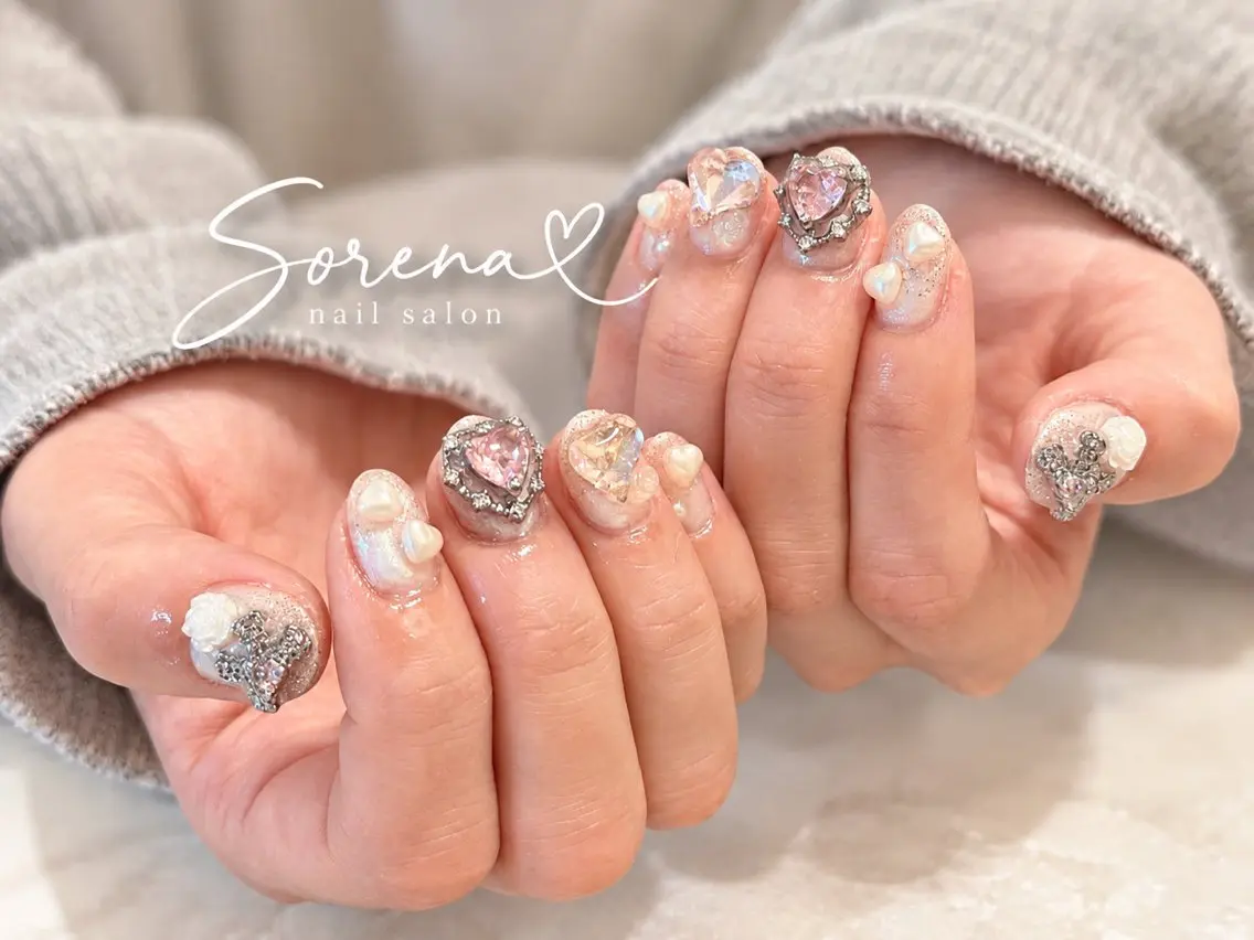 ショート ハンドネイル SORENA ソレナネイルサロンのネイルデザイン