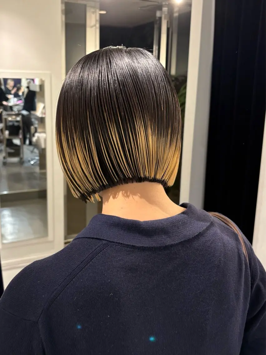 ショート カラー カット ヘアカラー トリートメント 村田 りょうやのヘアスタイル