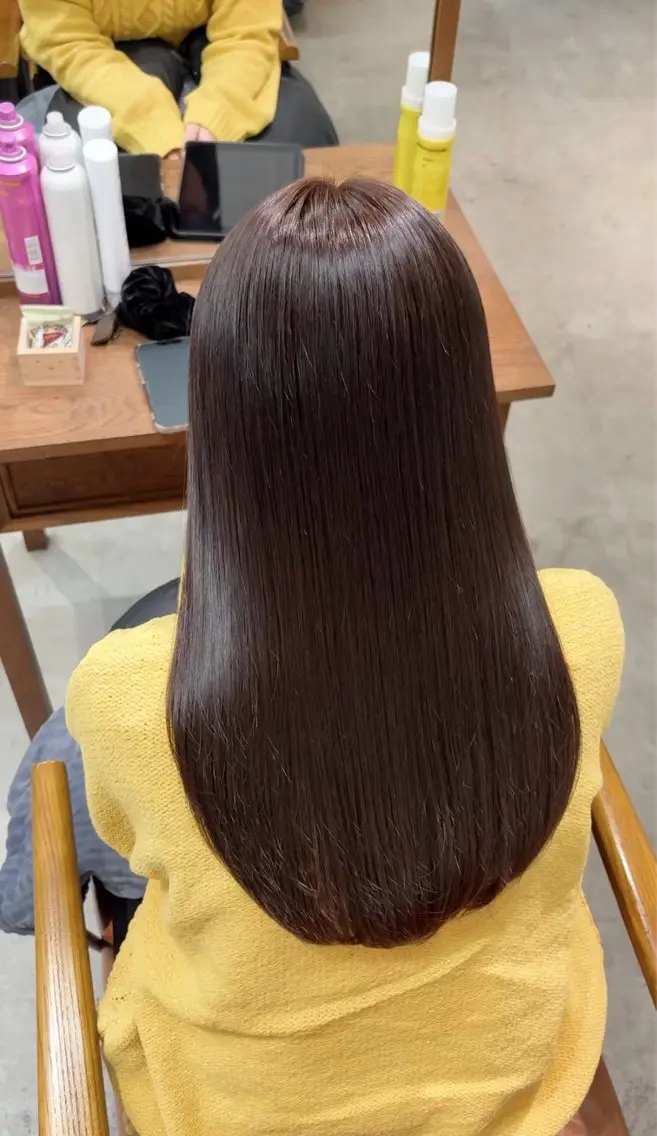 セミロング カット ヘアカラー トリートメント SONO 【一宮】のヘアスタイル