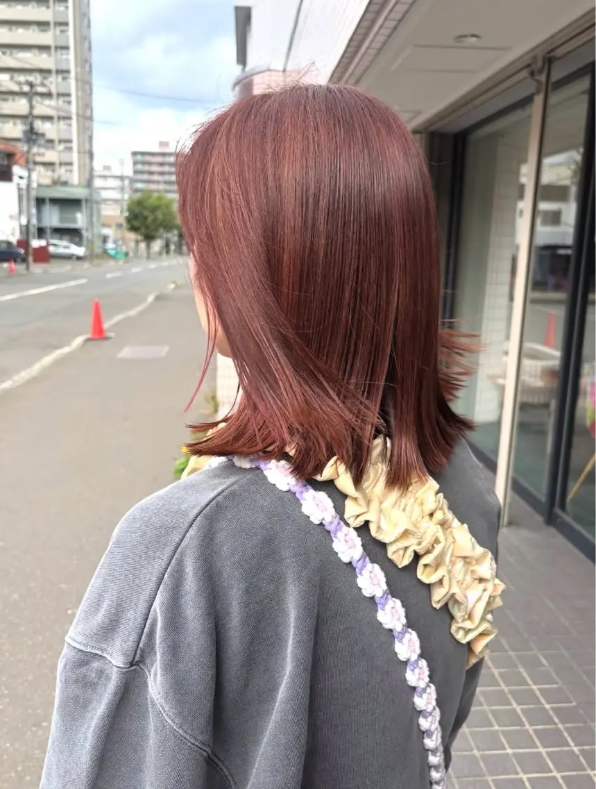 ミディアム ハネダ 🌱🐶のヘアスタイル
