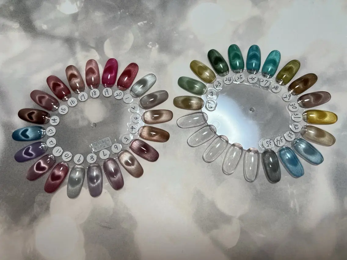 ネイル ハート マグネットネイル coco nailのネイルデザイン