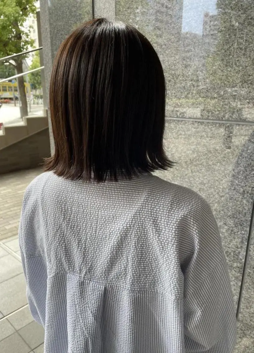 🧡モデルカラー＆モデルカット🧡ミディアムヘア🌈の写真