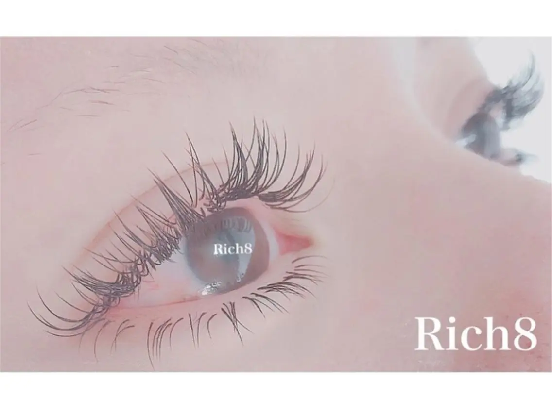 マツエク・マツパ Rich8原宿店 受付担当のマツエク・マツパデザイン